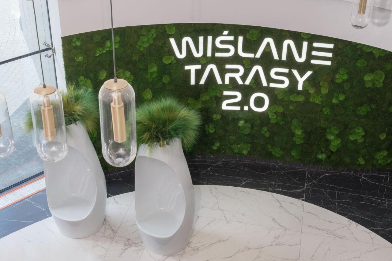 Malila Premium Apartments Cracow Centre Wislane Tarasy 2 0 Krakau Exterior foto